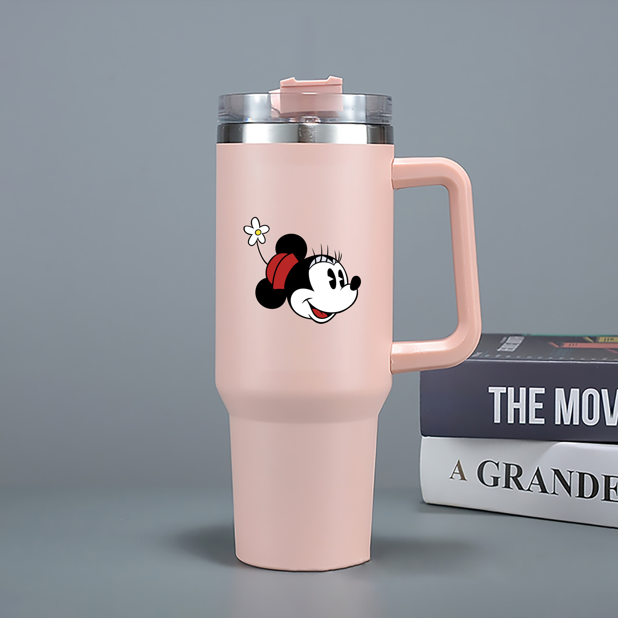 （画像用） ミッキーマウス Mickey Mouse 1200mL車用タンブラー（カラープリント）